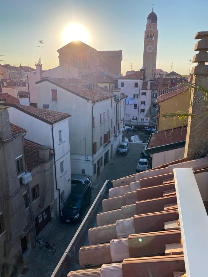 Laguna Blu Camera Tramonto Con Terrazza Panoramica In Comune Chioggia Exteriör bild